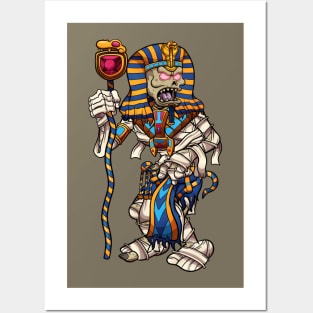 Pharaoh Mummy Posters and Art